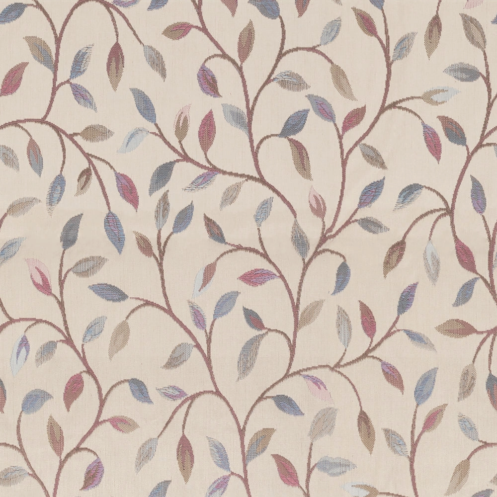 Cervino Woven Jacquard Fabric (By The Metre) Fig elegant table cloth  