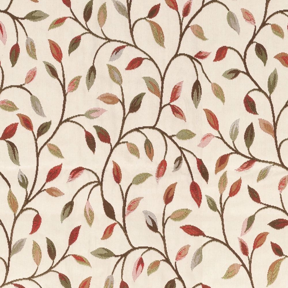 Cervino Woven Jacquard Fabric (By The Metre) Fire elegant table cloth  