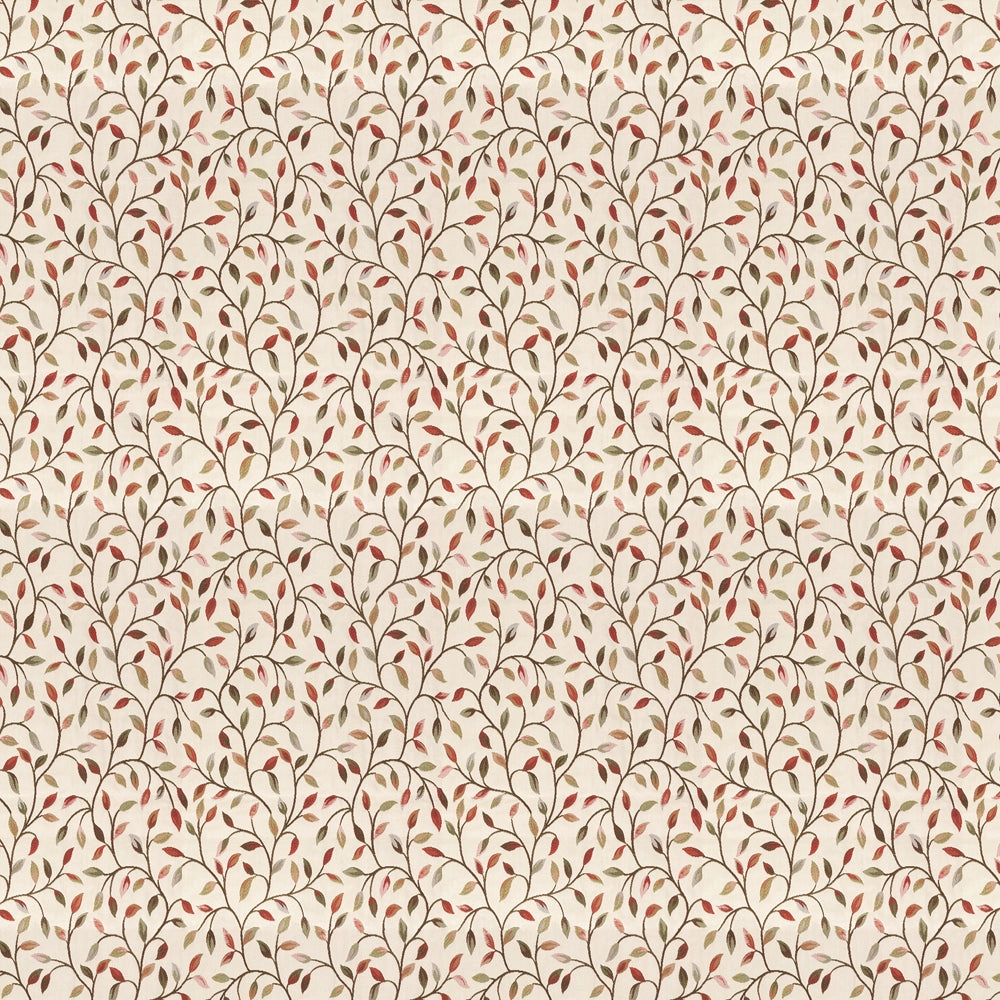 Cervino Woven Jacquard Fabric (By The Metre) Fire