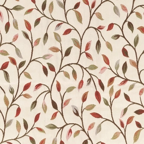 Cervino Woven Jacquard Fabric (By The Metre) Fire elegant table cloth  