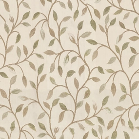 Cervino Woven Jacquard Fabric (By The Metre) Lichen elegant table cloth  