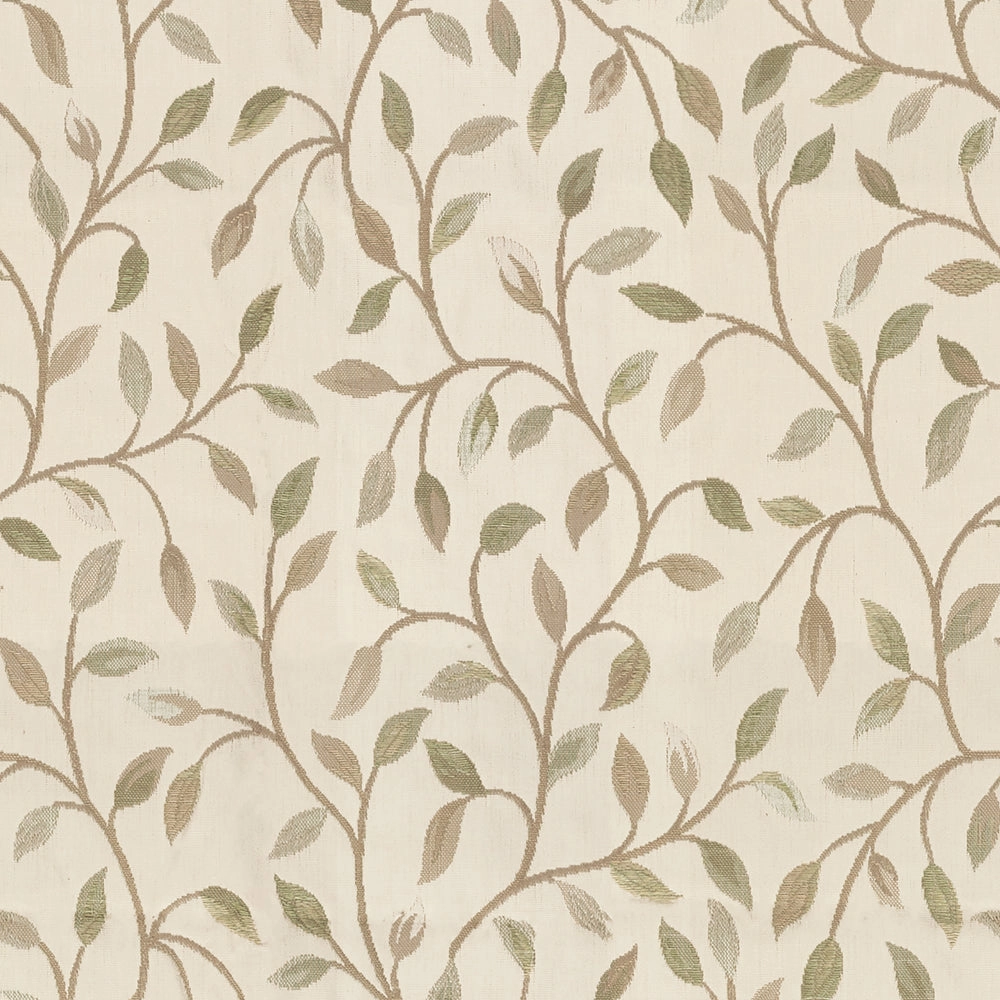 Cervino Woven Jacquard Fabric (By The Metre) Lichen elegant table cloth  