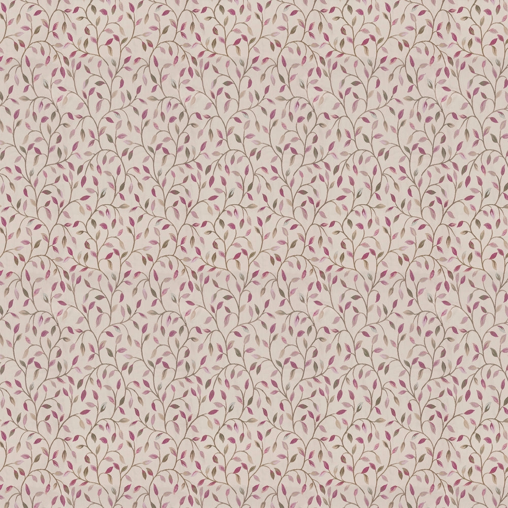 Cervino Woven Jacquard Fabric (By The Metre) Mulberry