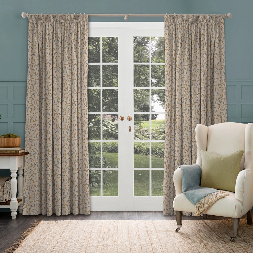 Cervino Woven Jacquard Fabric (By The Metre) Opal