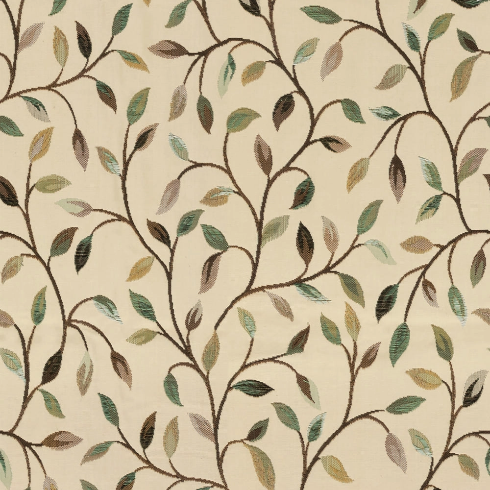 Cervino Woven Jacquard Fabric (By The Metre) Petrol elegant table cloth  