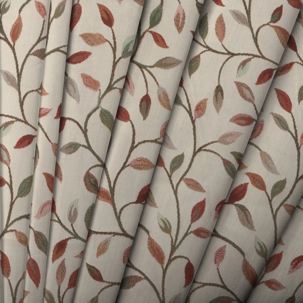 Cervino Woven Jacquard Fabric (By The Metre) Pink Jade