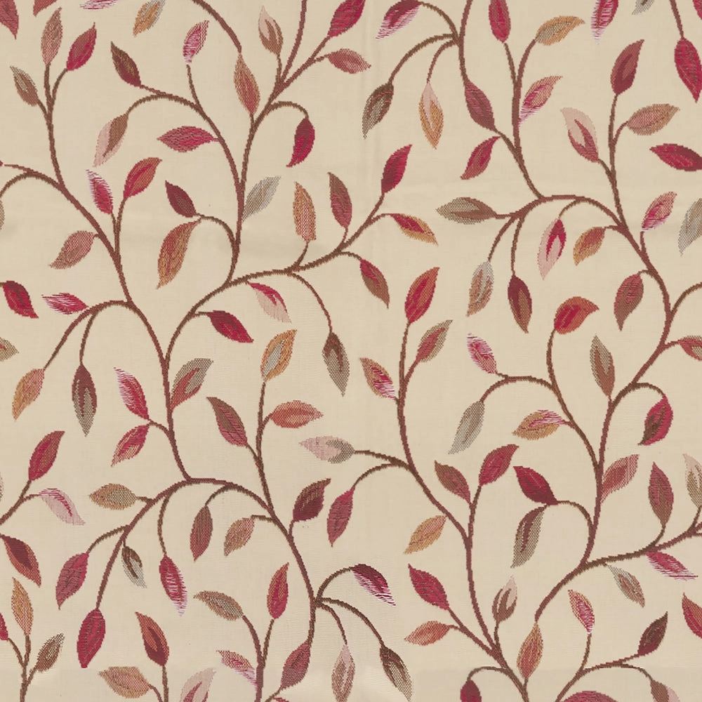 Cervino Woven Jacquard Fabric (By The Metre) Plum elegant table cloth  