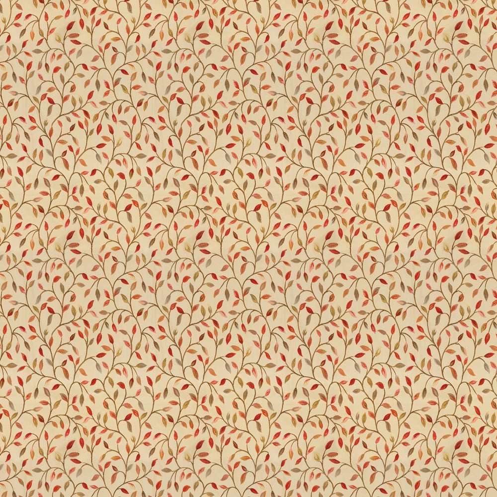 Cervino Woven Jacquard Fabric (By The Metre) Rednut