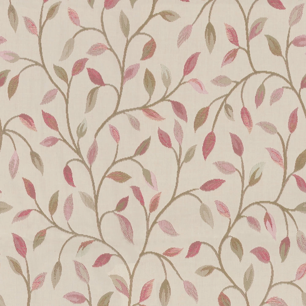 Cervino Woven Jacquard Fabric (By The Metre) Rose Hip elegant table cloth  
