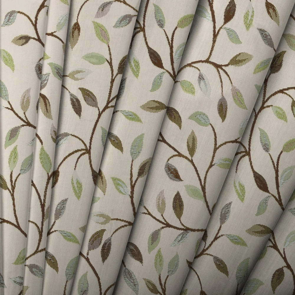 Cervino Woven Jacquard Fabric (By The Metre) Winter Frost
