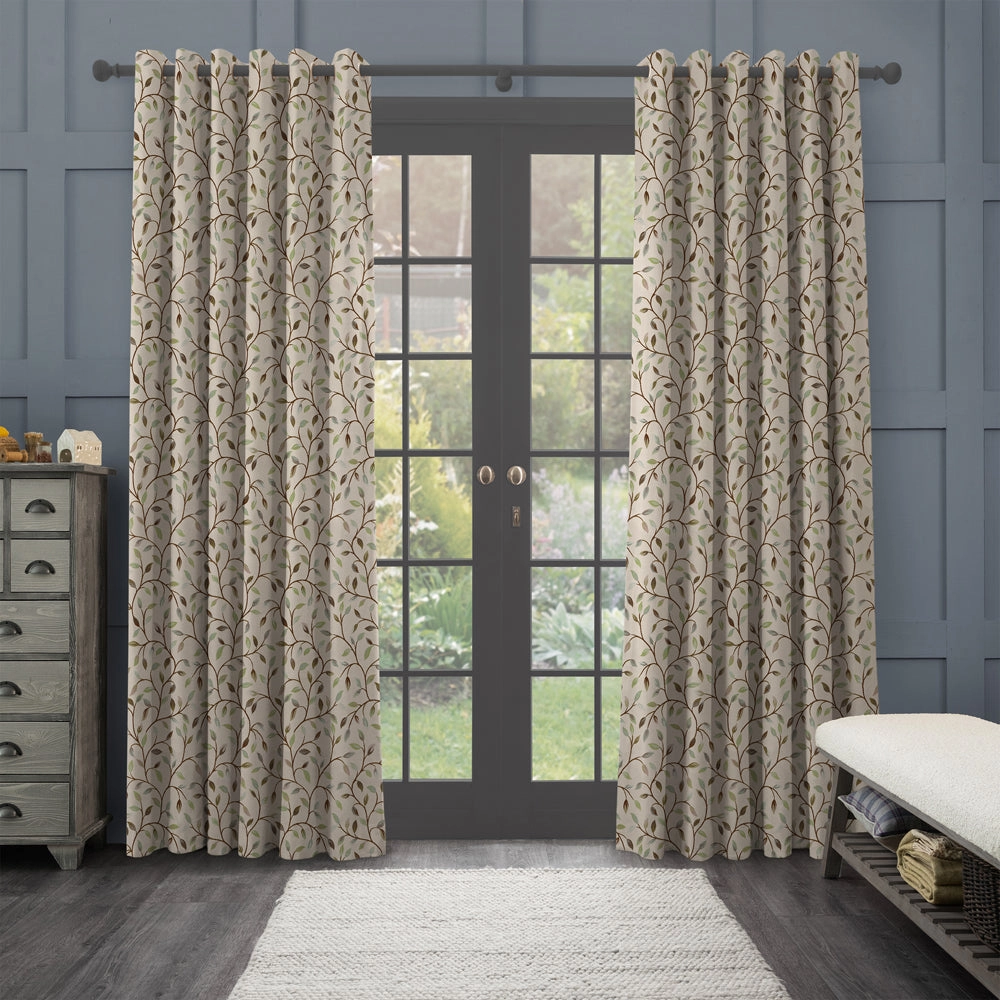 Cervino Woven Jacquard Fabric (By The Metre) Winter Frost