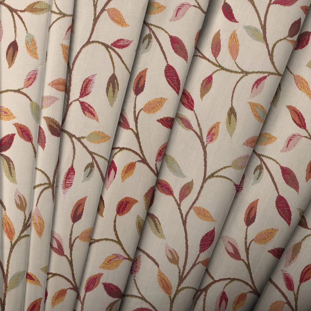 Cervino Woven Jacquard Fabric Plum