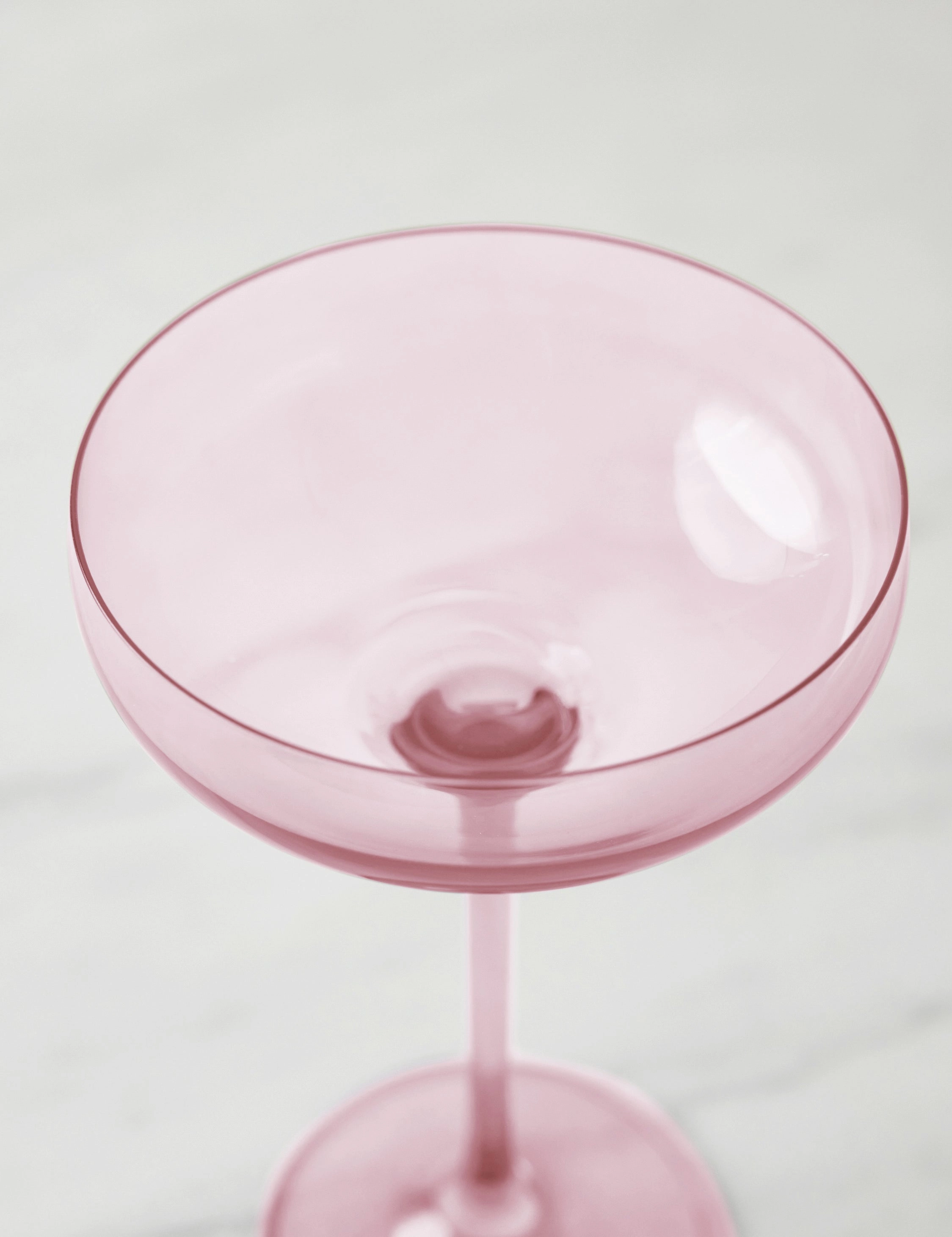 Champagne Coupes (Set of 2) by Estelle Colored Glass