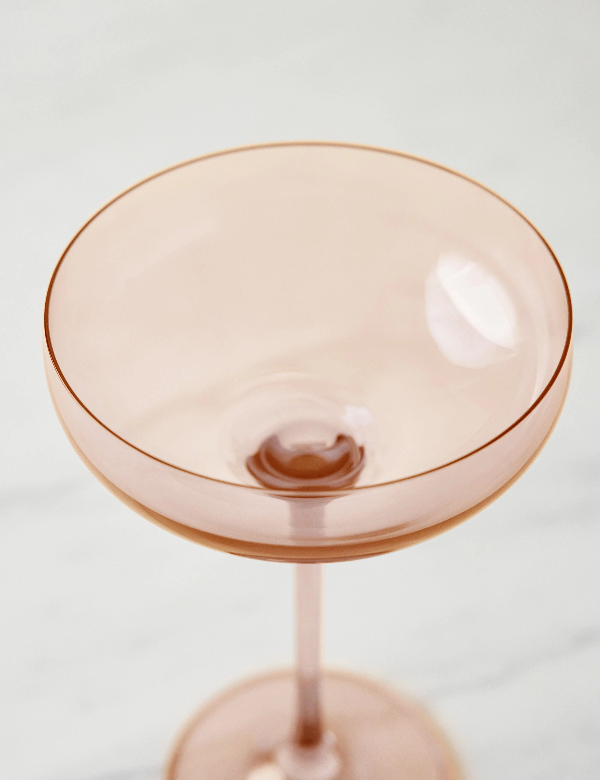 Champagne Coupes (Set of 2) by Estelle Colored Glass
