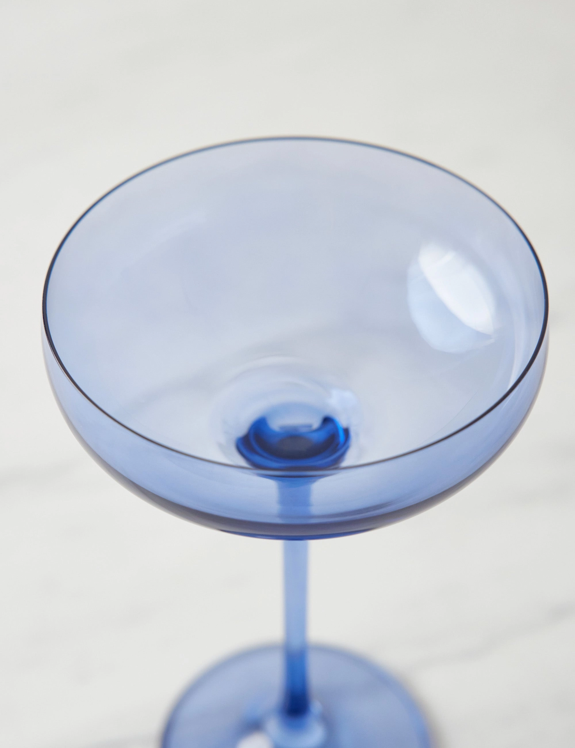 Champagne Coupes (Set of 2) by Estelle Colored Glass