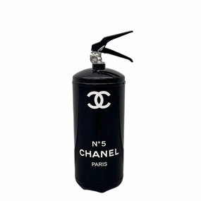 CHANEL BLACK EXTINGUISHER dreamcatcher wall hanging