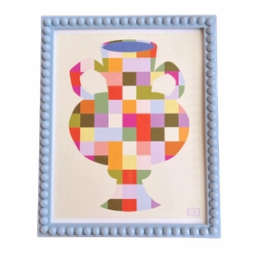 CHECK PLEASE framed wall decor