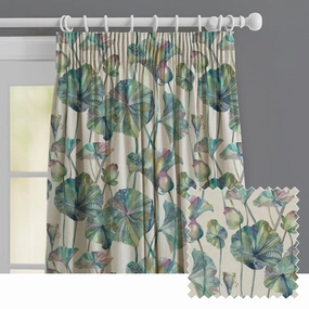 Cheriton Cream Printed Made to Measure Curtains Skylark patterned fashion rug  