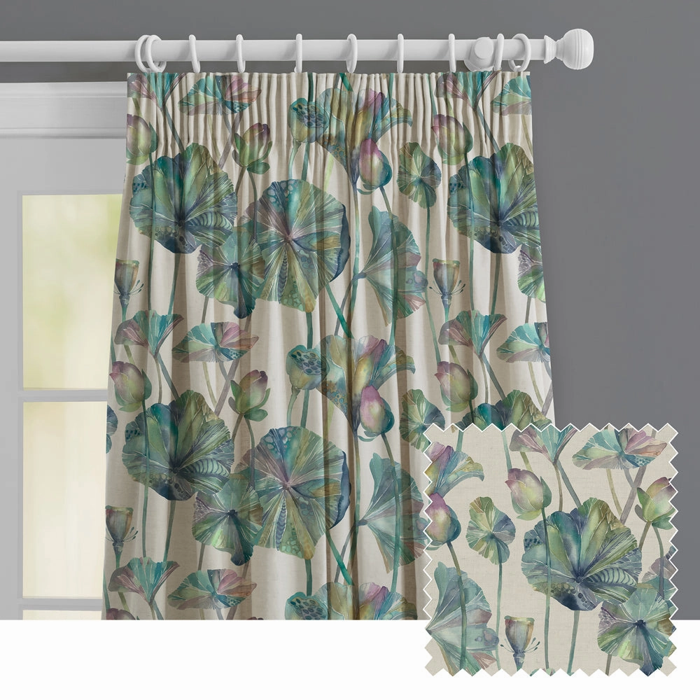 Cheriton Cream Printed Made to Measure Curtains Skylark patterned fashion rug  