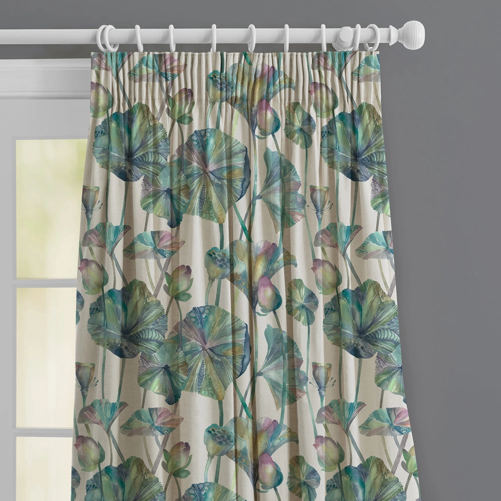 Cheriton Cream Printed Made to Measure Curtains Skylark