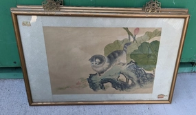 CHINESE BIRD PAINTING classic mural painting