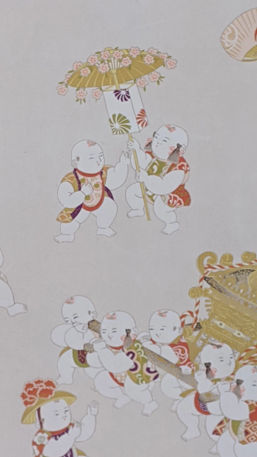 CHINESE SILK PAINTING OF CHILDREN