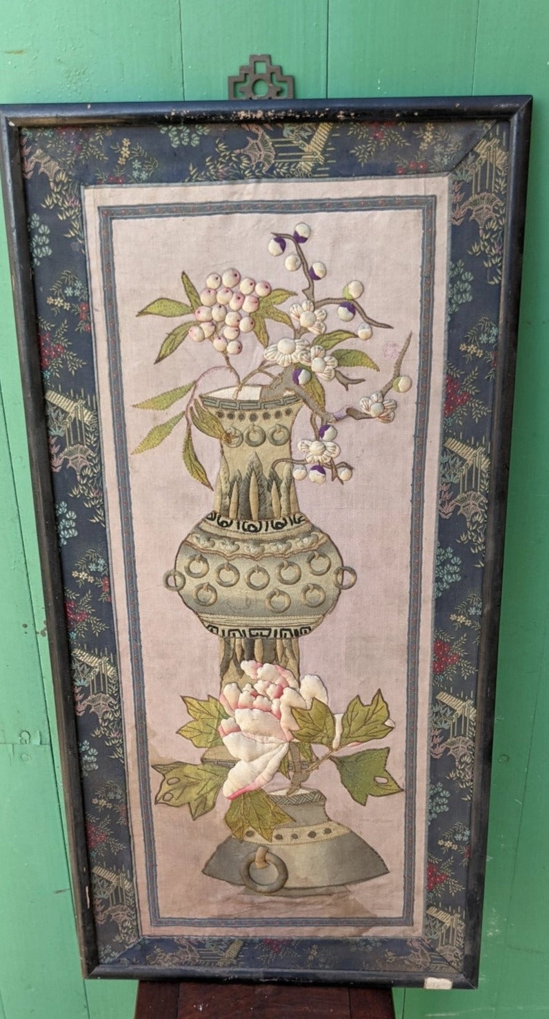 CHINESE VASE PAINTING classic mural painting