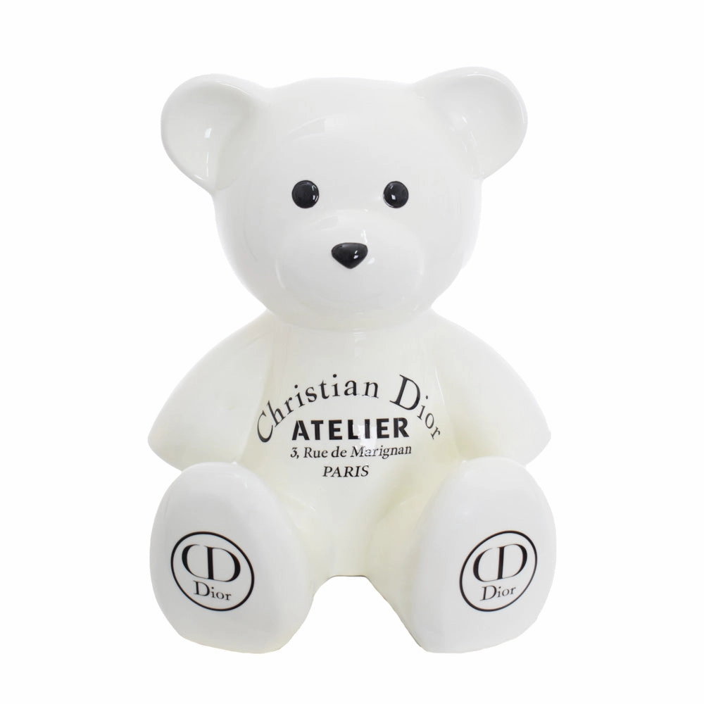 CHRISTIAN DIOR  RED TEDDY BEAR