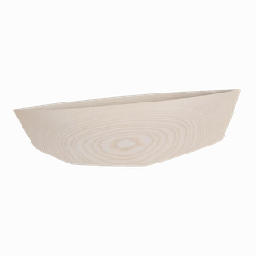 Ciotolla Ash Wood Vase elegant wall decor