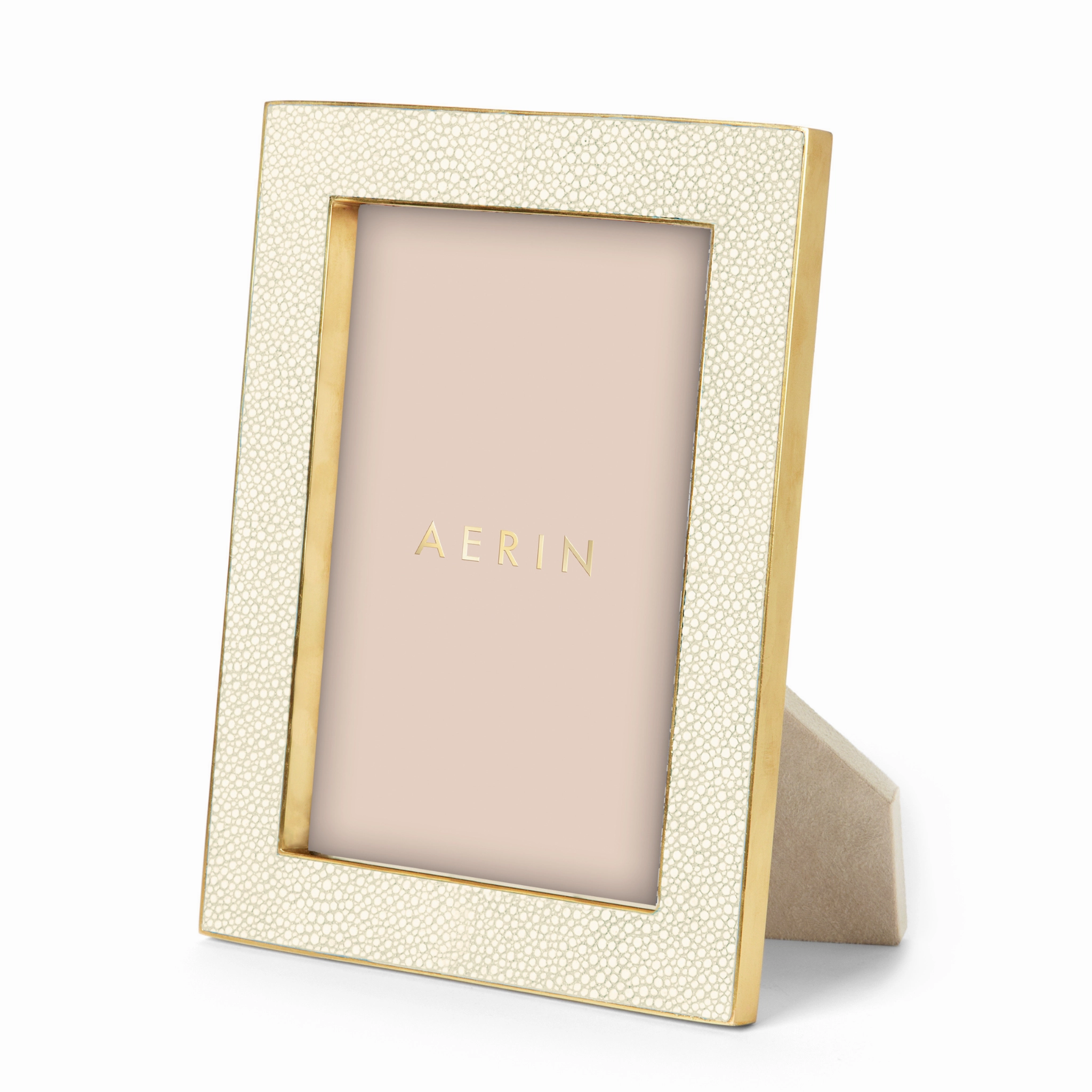 Classic Shagreen Frame, Cream