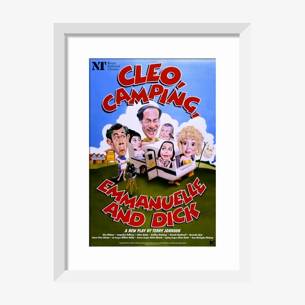 Cleo, Camping, Emmanuelle and Dick 1998 Print