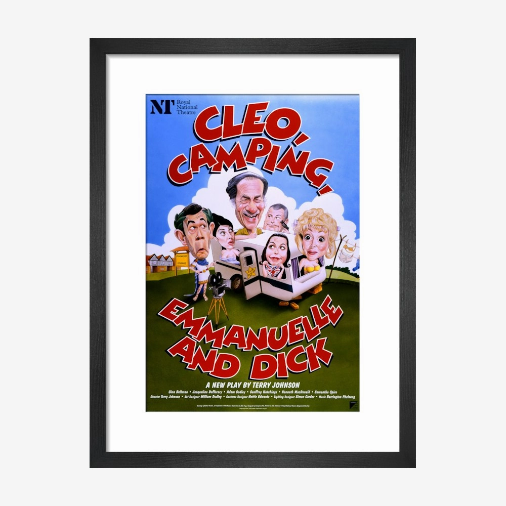 Cleo, Camping, Emmanuelle and Dick 1998 Print