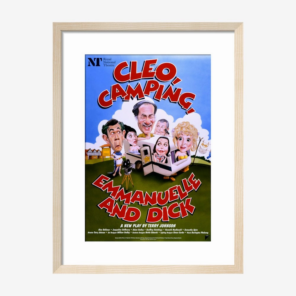 Cleo, Camping, Emmanuelle and Dick 1998 Print