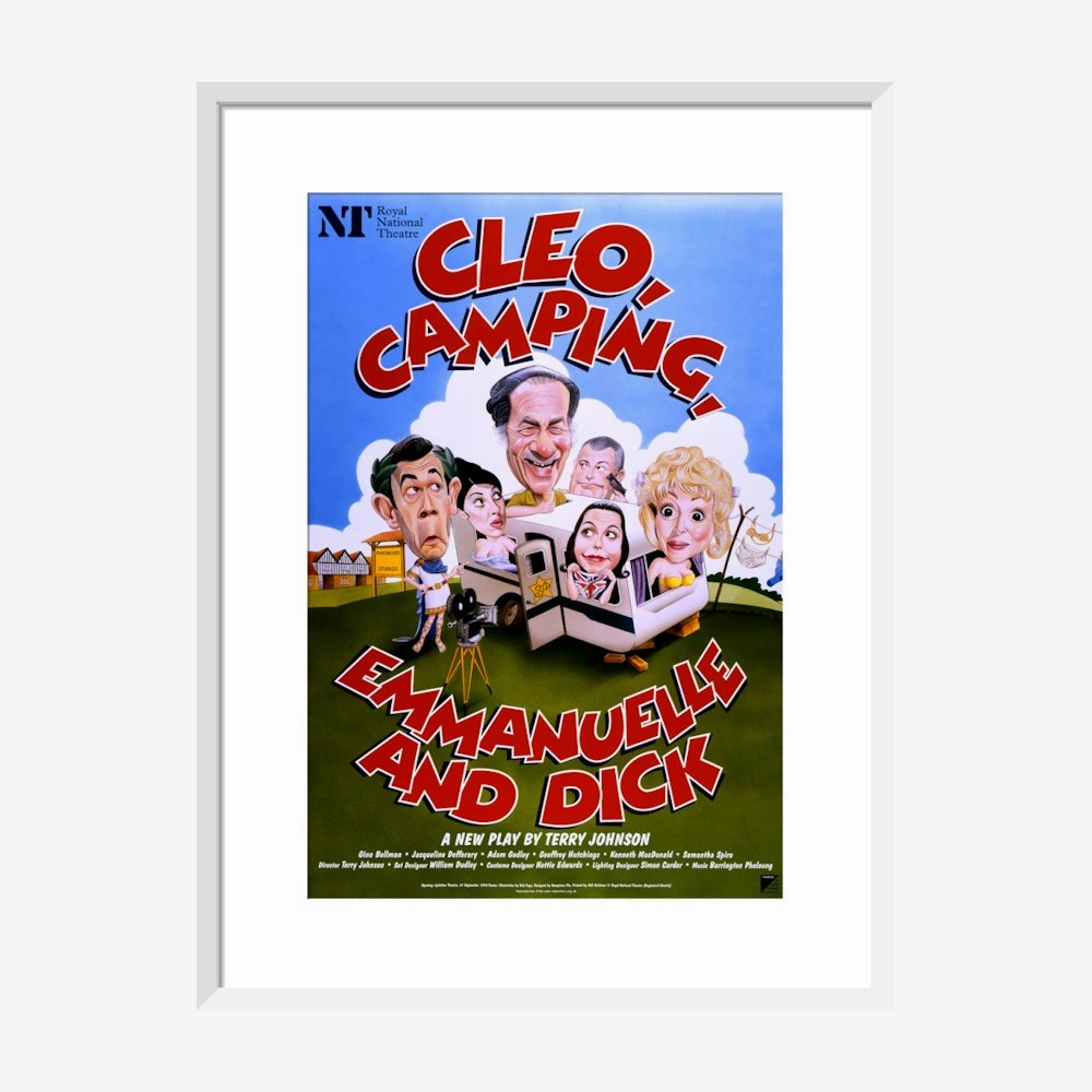 Cleo, Camping, Emmanuelle and Dick 1998 Print