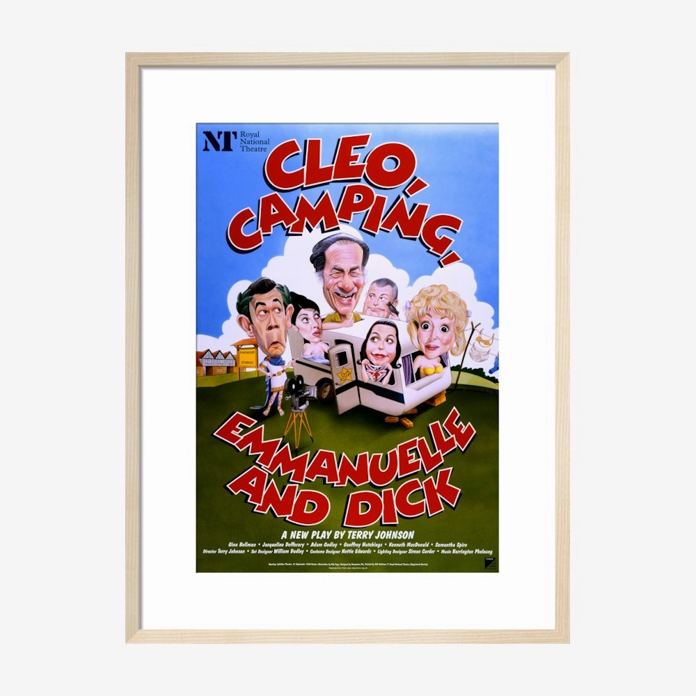 Cleo, Camping, Emmanuelle and Dick 1998 Print