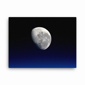 Close-up crescent moon - Canvas canvas mural art
