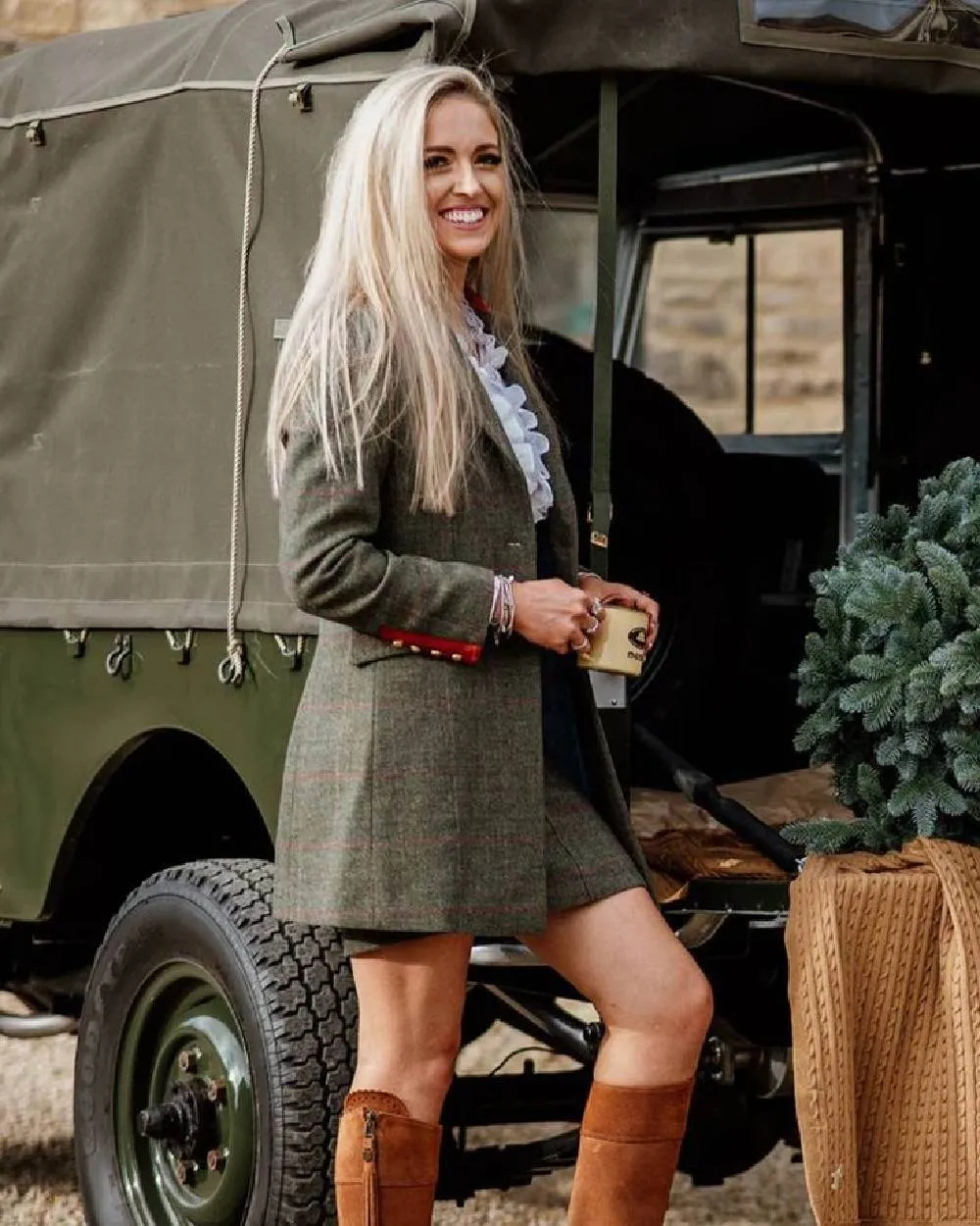 Bekleidung Alan Paine Alan Paine Combrook Tweed Rock