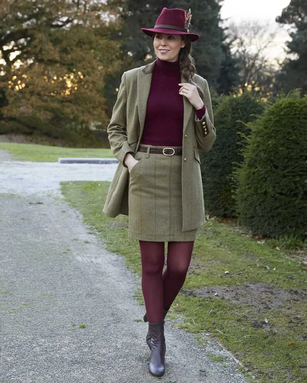 Bekleidung Alan Paine Alan Paine Combrook Tweed Rock
