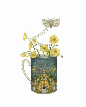 Collector Cups: The Moth - Art Print framed wall decor