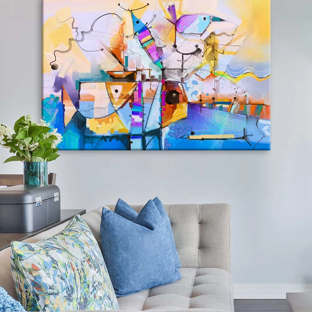 Colorful fantasy - canvas