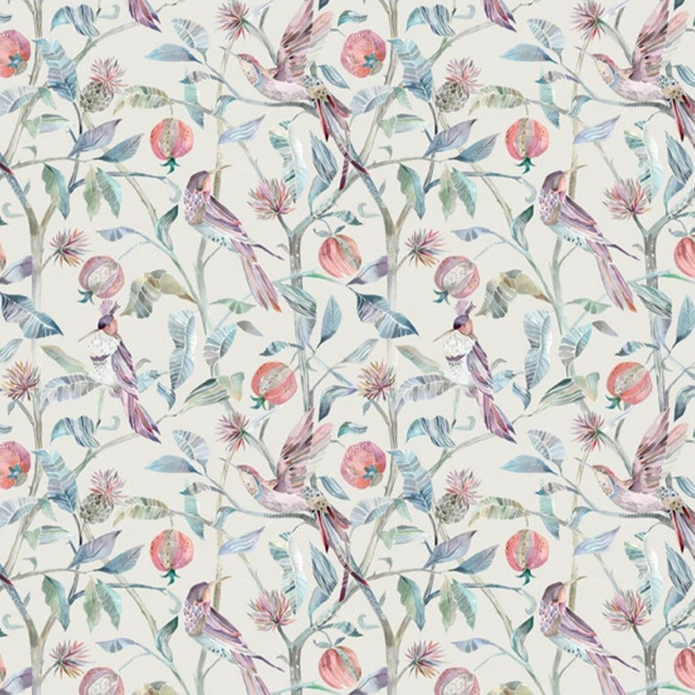 Colyford Printed Cotton Fabric (By The Metre) Loganberry