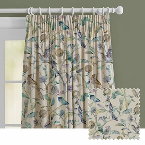 Colyford Printed Made to Measure Curtains Skylark patterned fashion rug  