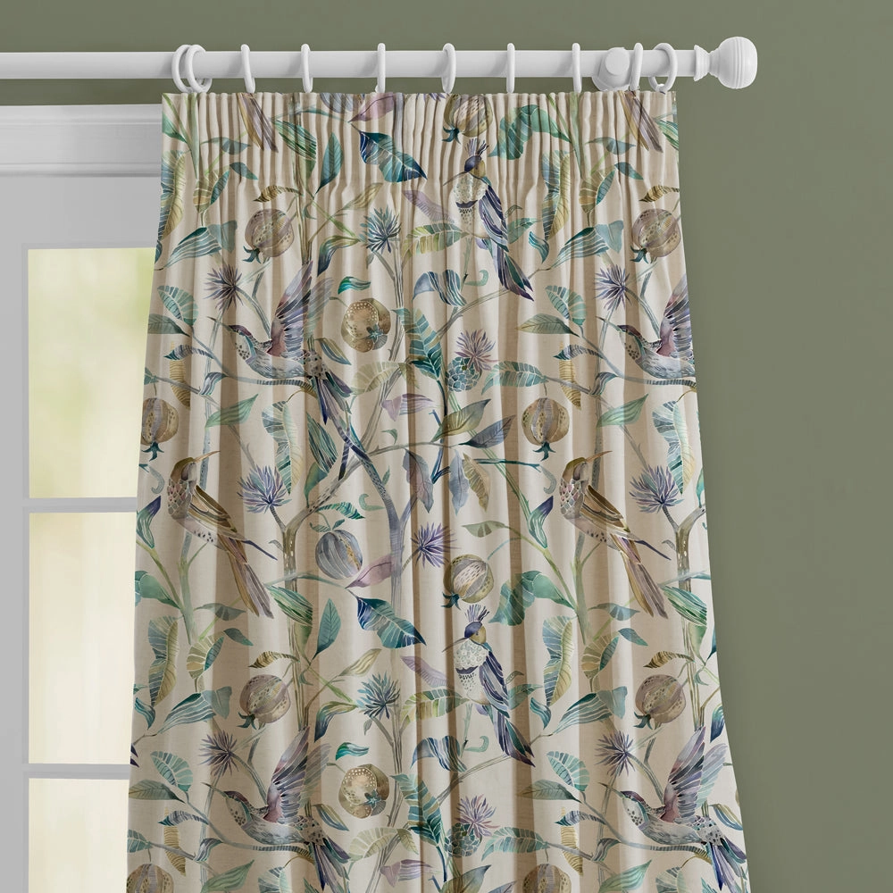 Colyford Printed Made to Measure Curtains Skylark