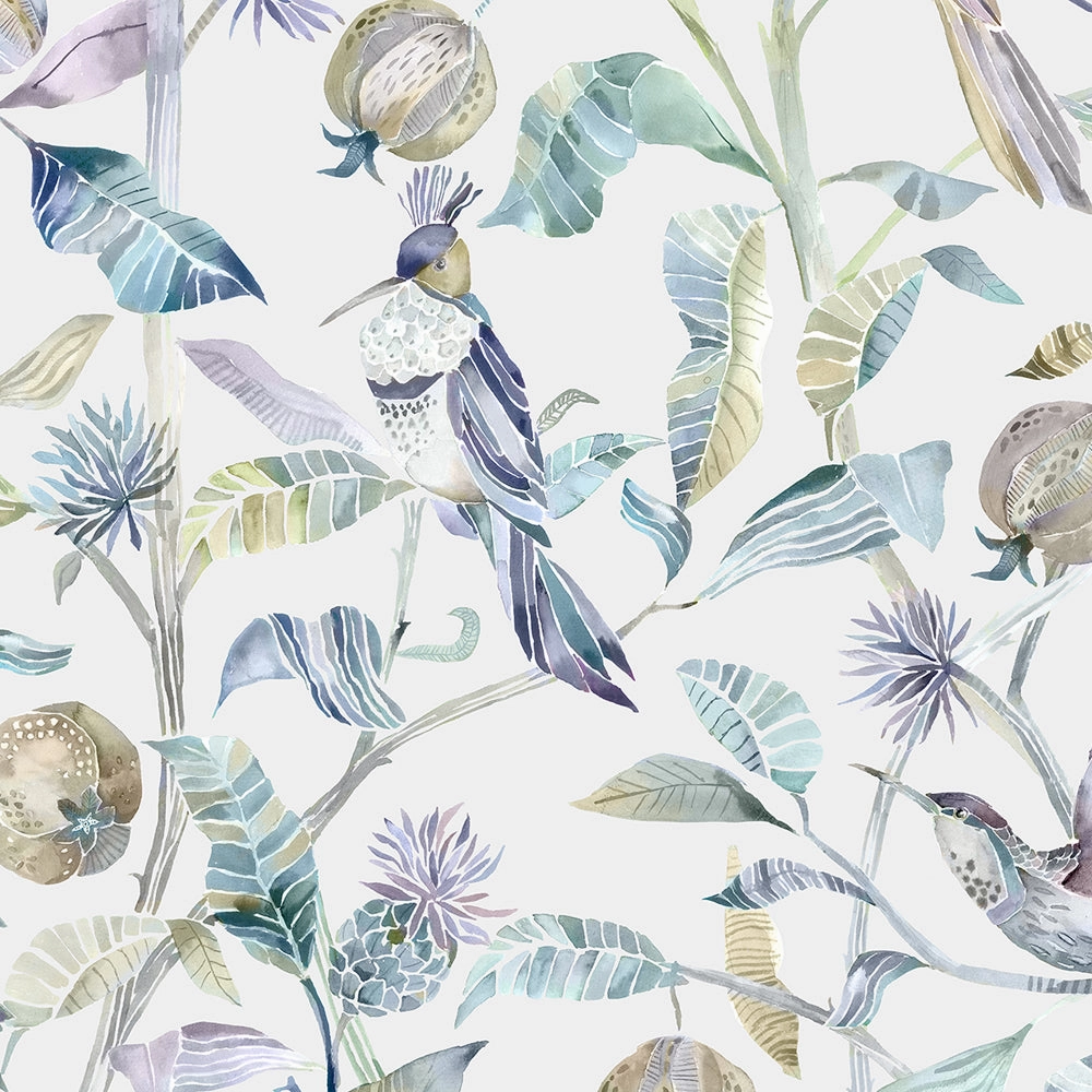Colyford Printed Made to Measure Curtains Skylark