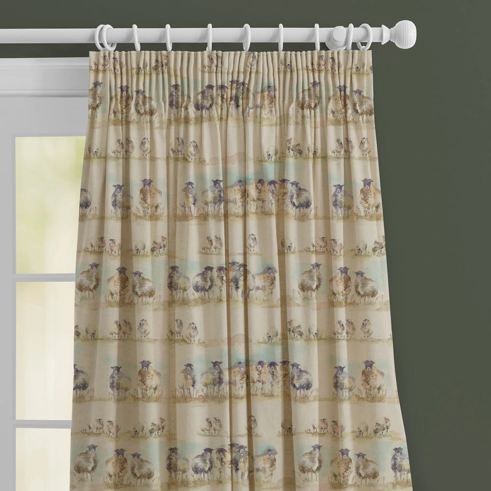 Come By Printed Made to Measure Curtains Linen