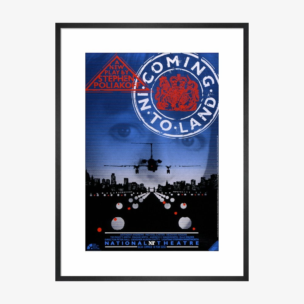Coming in to Land 1987 Print