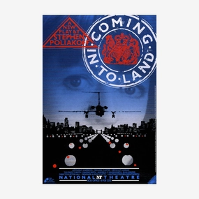 Coming in to Land 1987 Print aesthetic poster wallpaper