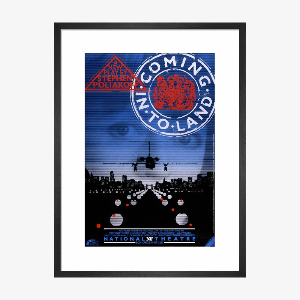 Coming in to Land 1987 Print
