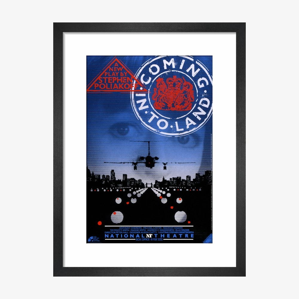 Coming in to Land 1987 Print