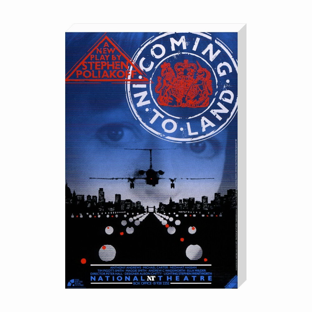 Coming in to Land 1987 Print